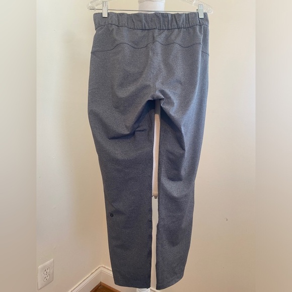 Lululemon On The Fly Pant' in Heathered Black Size 6 - Picture 4 of 10